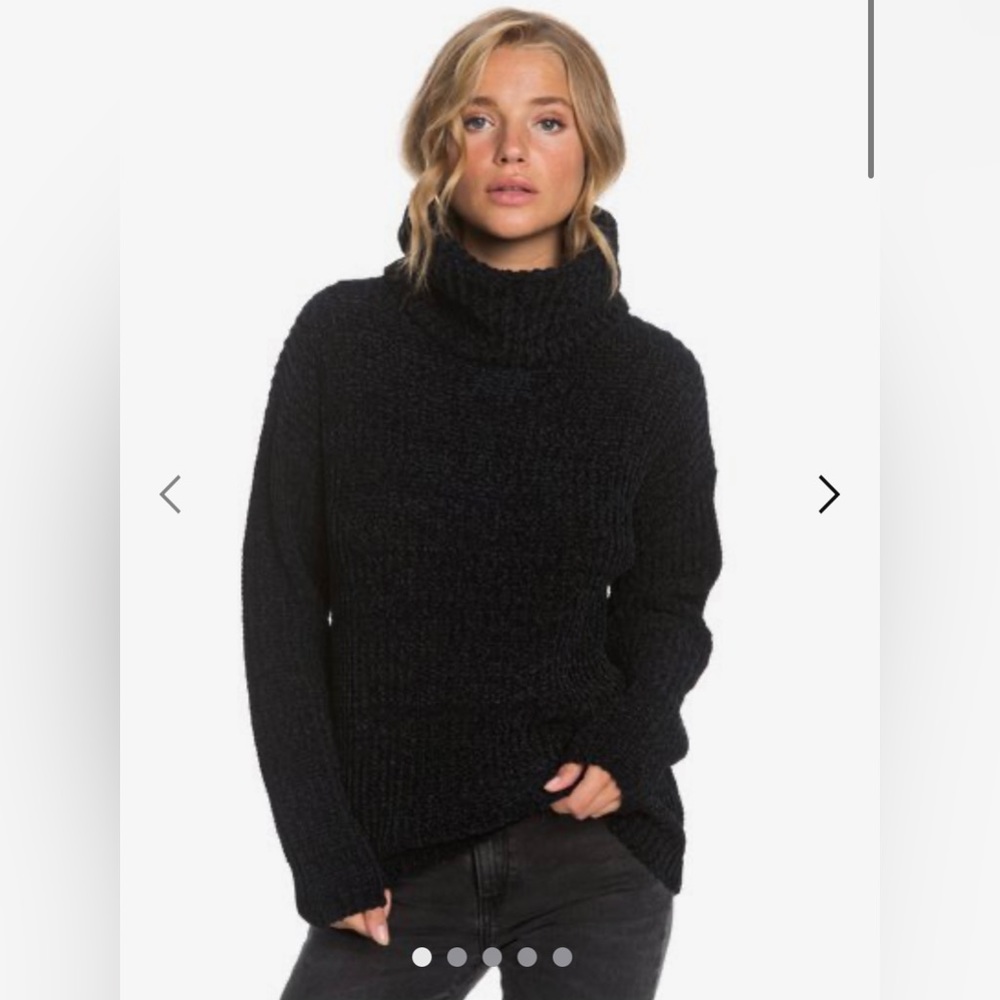 Roxy Velvet Morning Turtle Neck Sweater